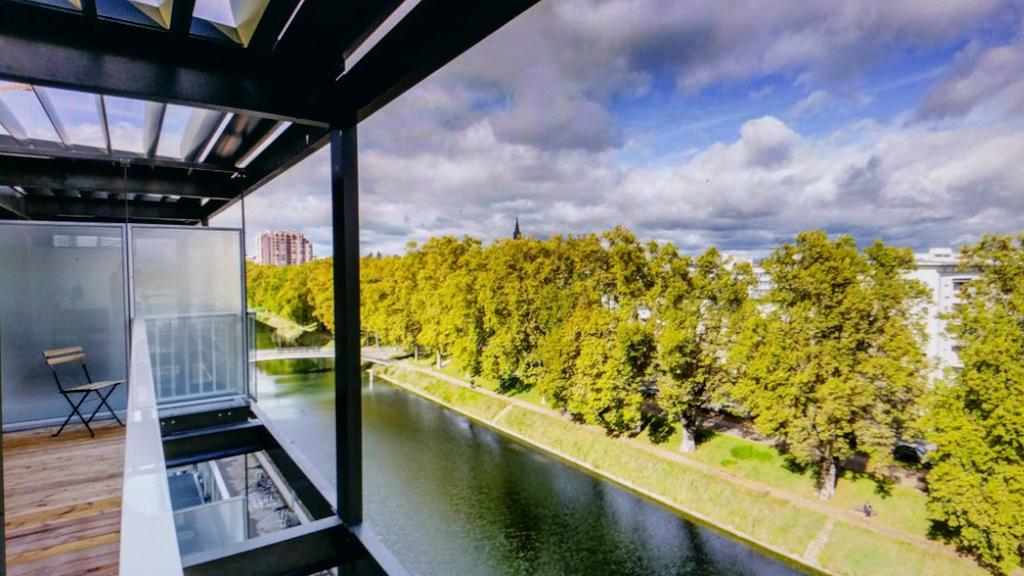 Studio Avec Terrace Docks Страсбург Экстерьер фото
